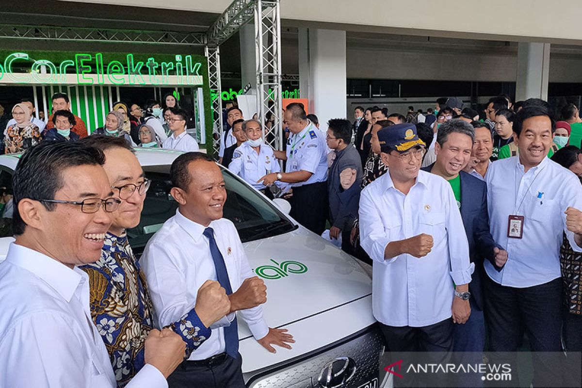 Grab Indonesia-Hyundai luncurkan layanan GrabCar Elektrik