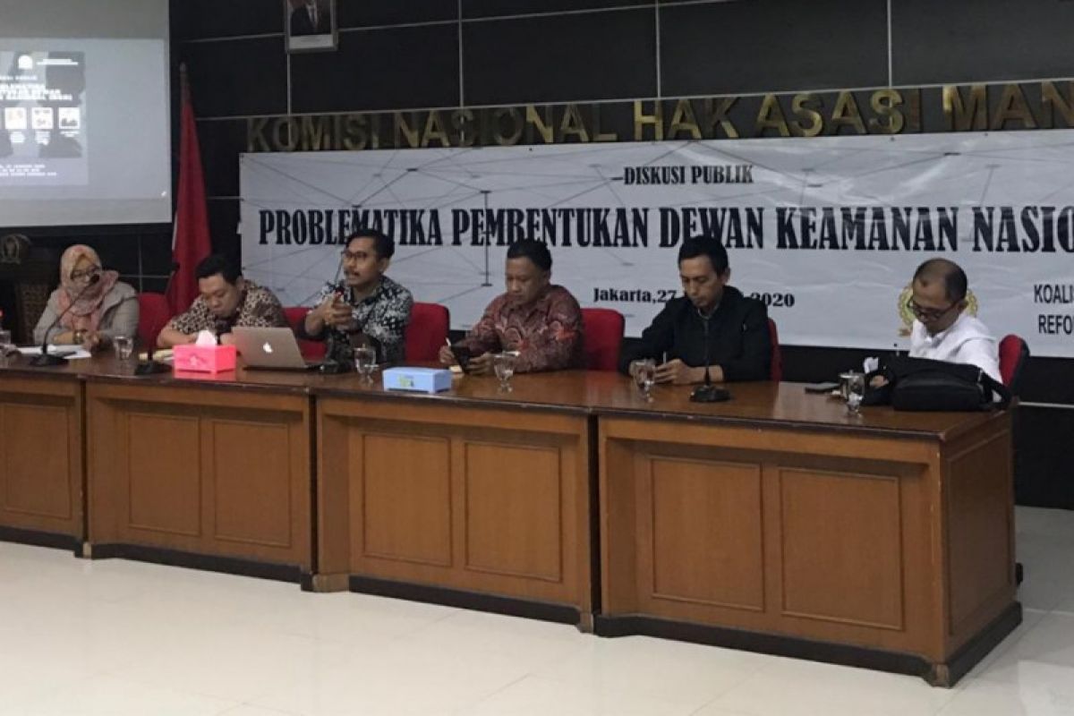 Pemerintah diminta tak paksakan pembentukan Dewan Keamanan Nasional