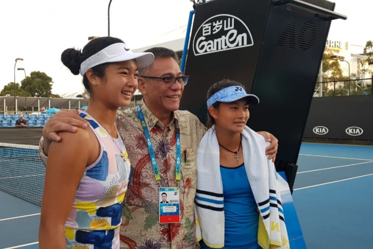 Ganda gado-gado Priska/Eala lolos ke semifinal Australian Open Junior