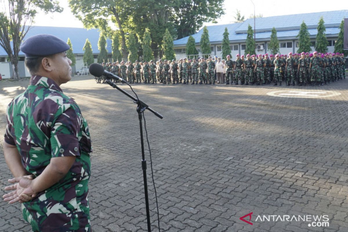 Karumkit Lantamal VI sosialisasi pencegahan virus corona