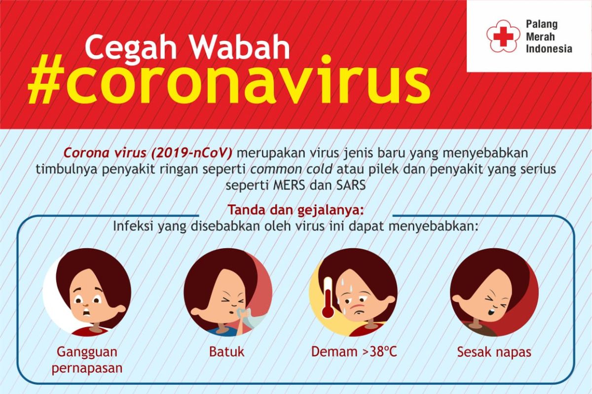 PMI sosialisasikan cara pencegahan dan bahaya virus Corona