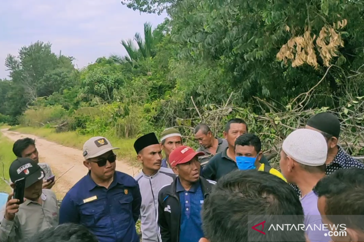 DPRD Siak tinjau lahan PT Arara Abadi yang bermasalah