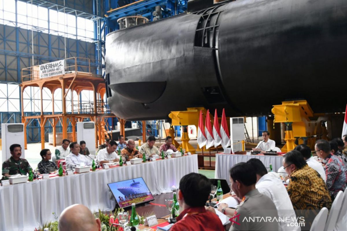 Presiden Jokowi janjikan pembenahan ekosistem industri pertahanan