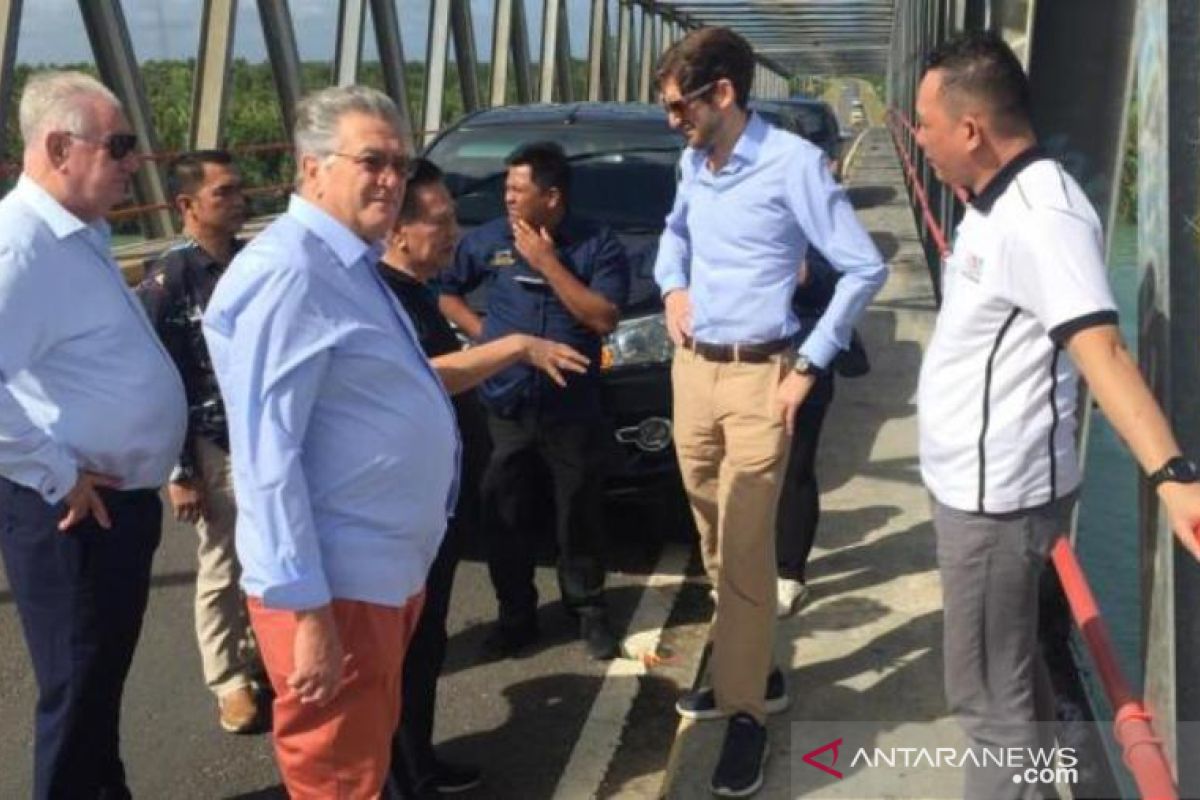 Presiden H2O tinjau lokasi balap perahu dunia di Babel