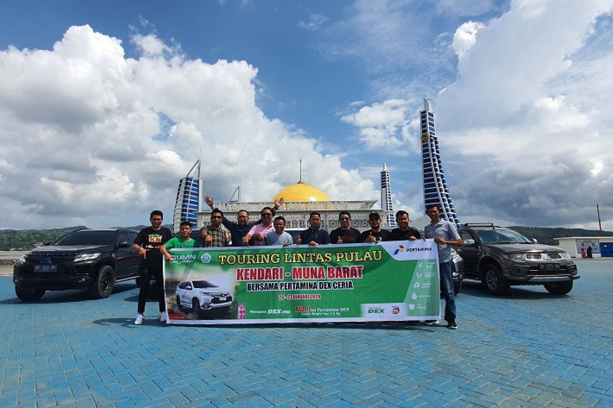 Uji Keunggulan Pertamina-Dex, Pertamina Touring Lintas Pulau di Sultra