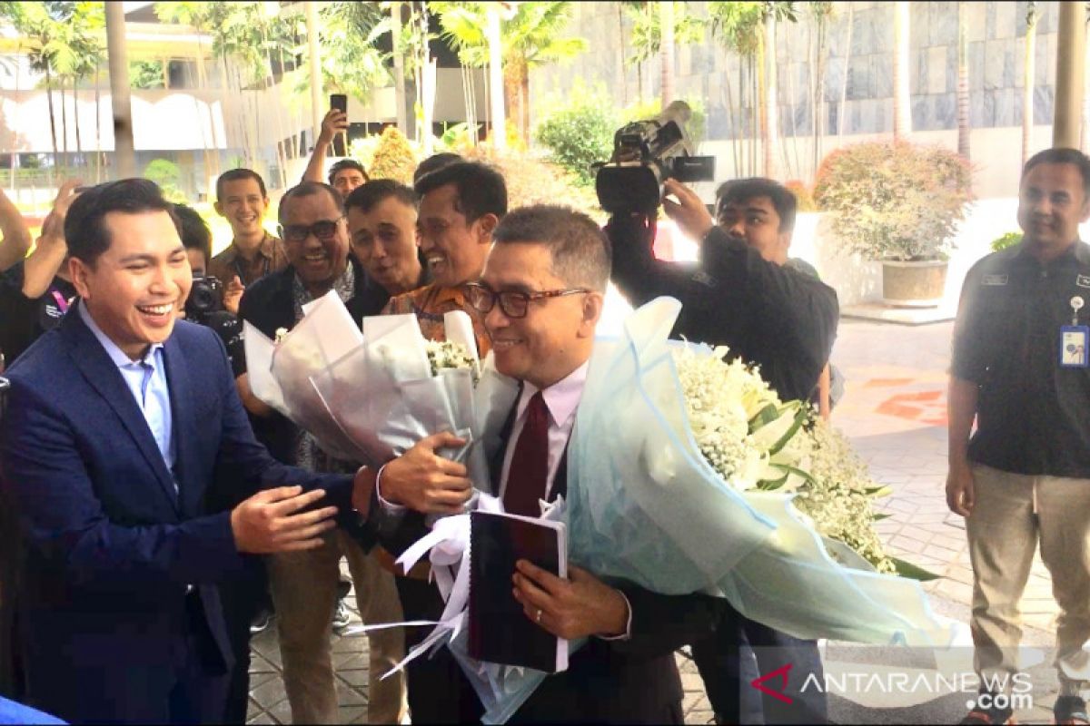 Helmy Yahya hadiri undangan rapat dengan Komisi I DPR RI