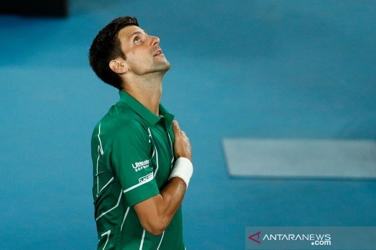 Djokovic kenang Kobe Bryant di sela-sela Australia Open 2020