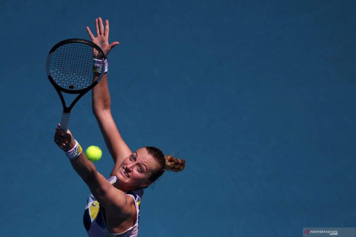 Kvitova ogah tampil di Grand Slam jika tanpa penonton
