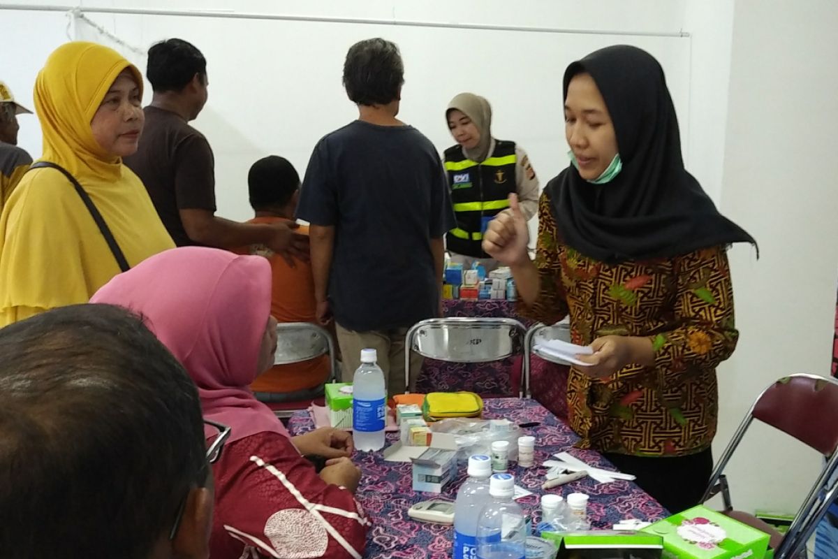 Polresta, Jasa Raharja dan Mall BTM Kota Bogor gelar pengobatan gratis