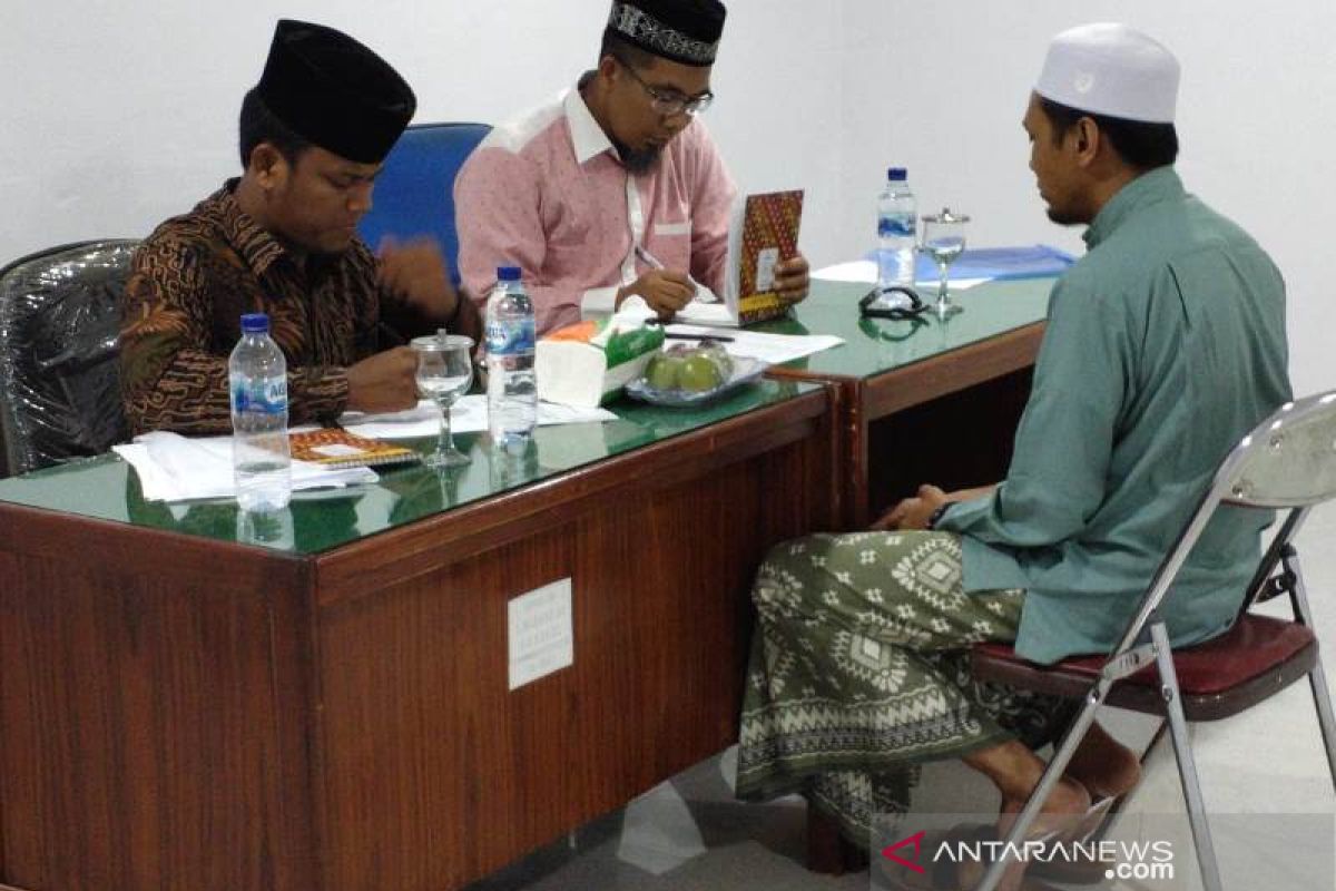 Calon Imam Masjid Agung Abdya masuk tahap seleksi