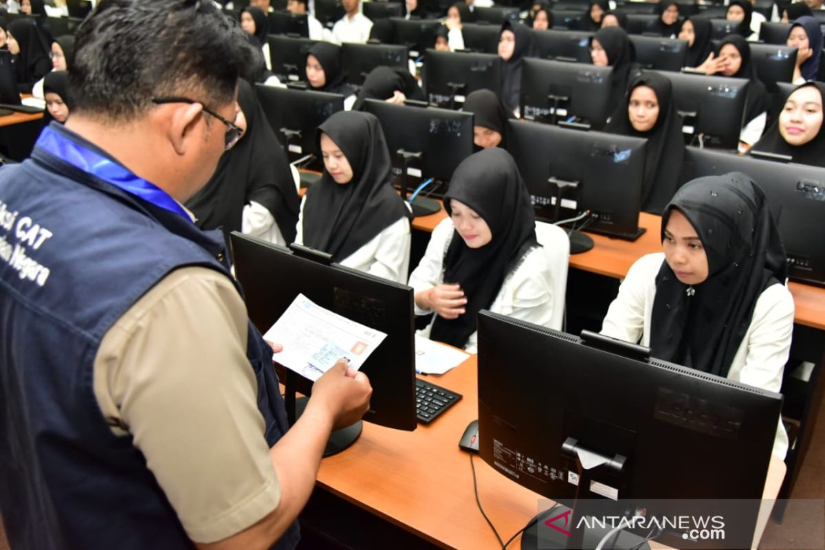 136 peserta CPNS Pemprov Sulsel tidak hadir ujian perdana