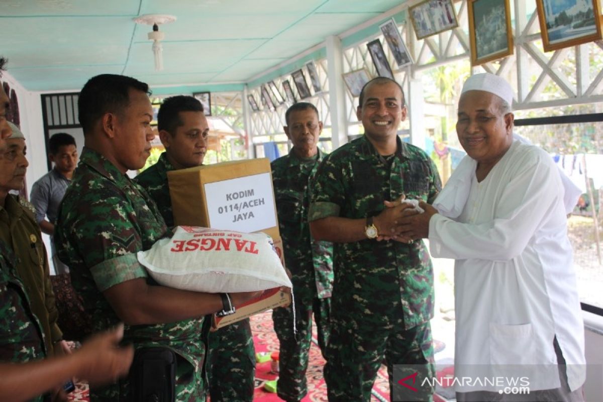 Dandim 0114/Aceh Jaya kunjungi ulama