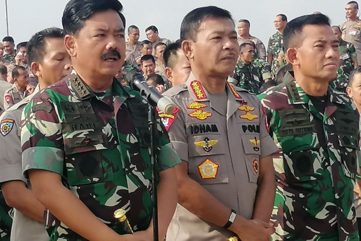 Panglima TNI sampaikan tujuh pesan jelang pilkada dan PON 2020