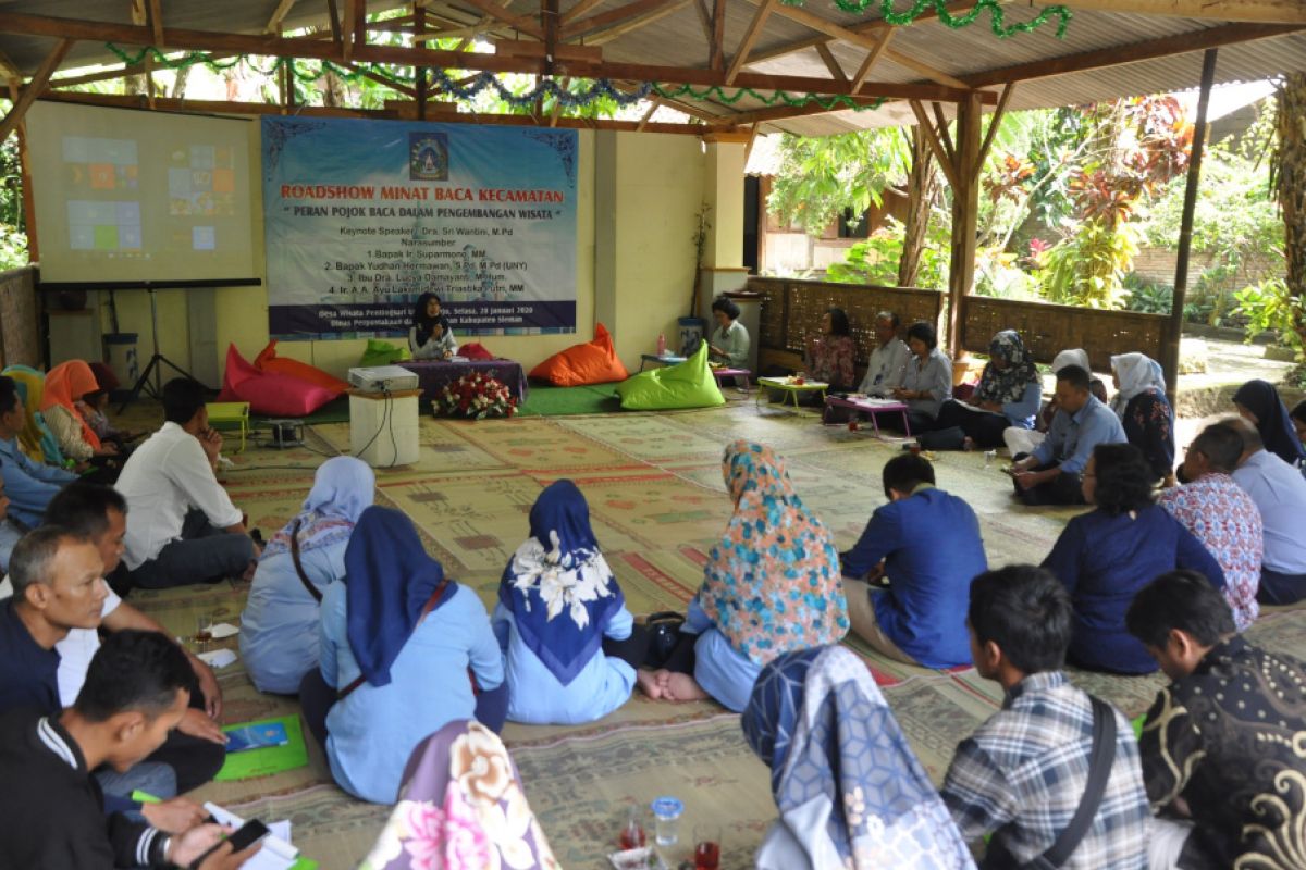 DPK Sleman lakukan "roadshow" minat baca ke Desa Wisata Pentingsari