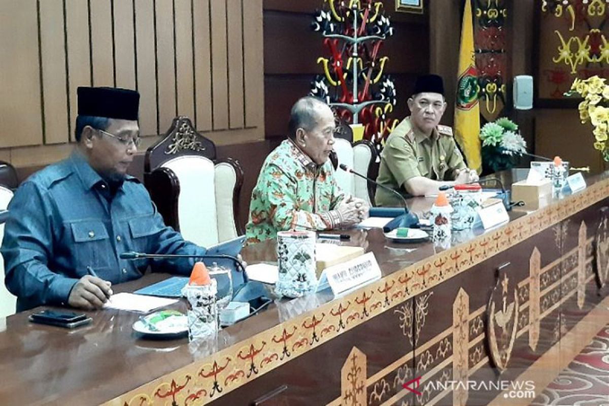 MPR RI bahas wacana amendemen UUD 1945  bersama Pemprov Kalteng