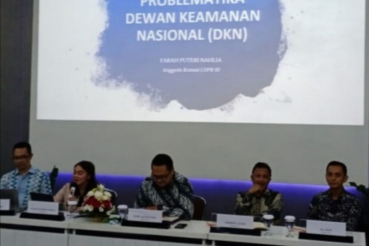 Komisi I DPR pertanyakan urgensi rencana pembentukan Dewan Keamanan Nasional