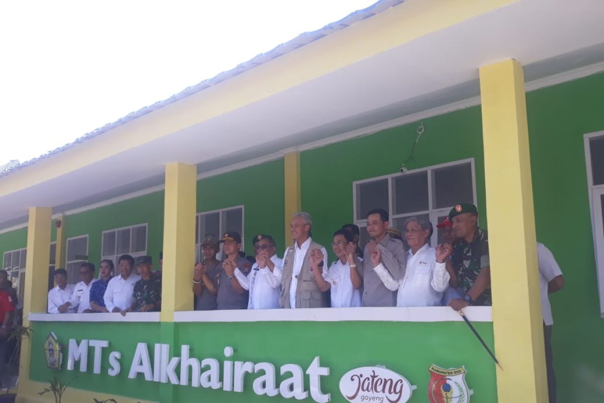 Jateng bantu pemulihan Pasigala  di sektor pendidikan-sosial keagamaan