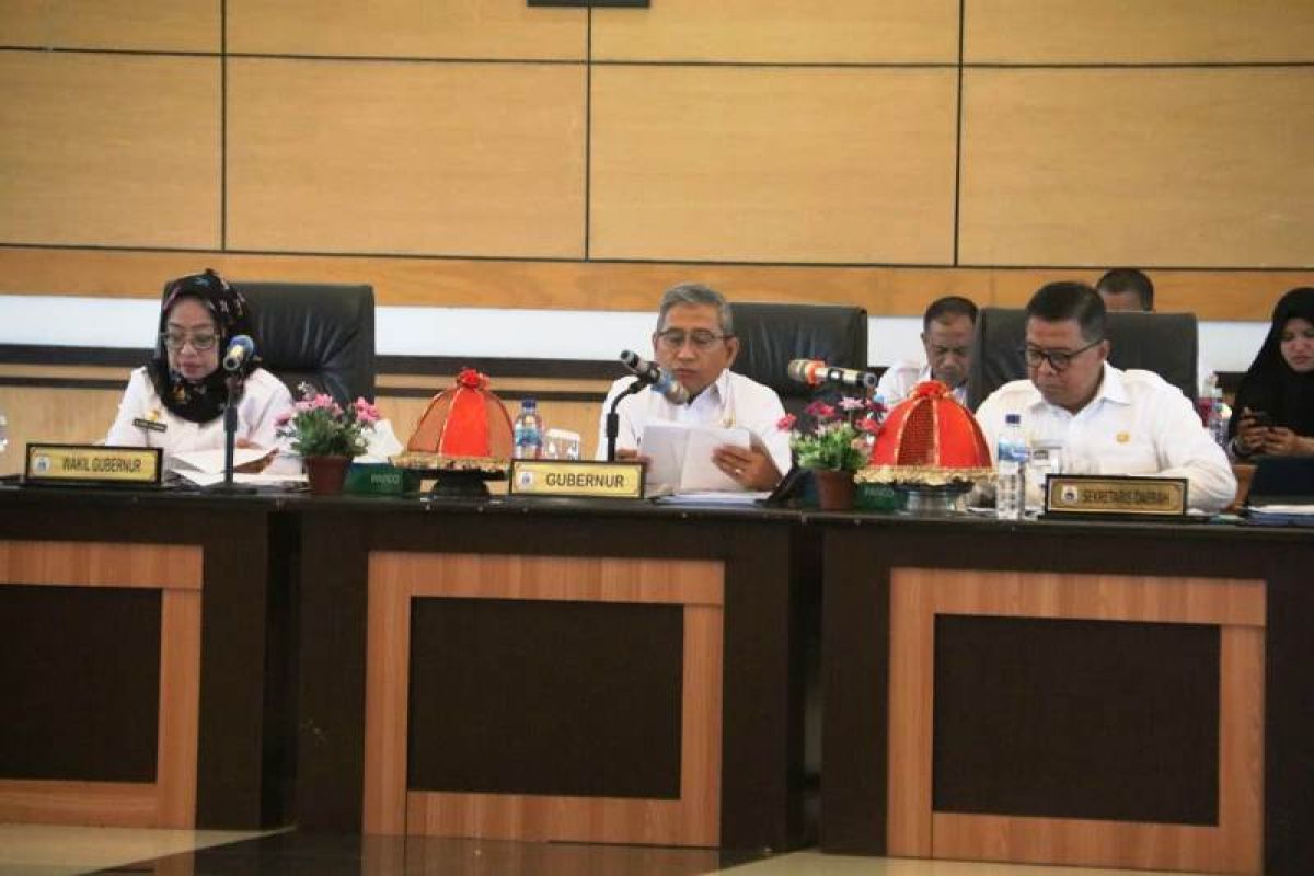 Gubernur Sulawesi Barat minta OPD optimalkan serapan anggaran 2020
