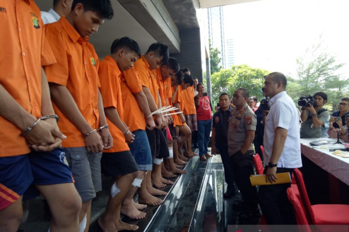 Tiga maling sepeda motor beraksi dengan pistol mainan