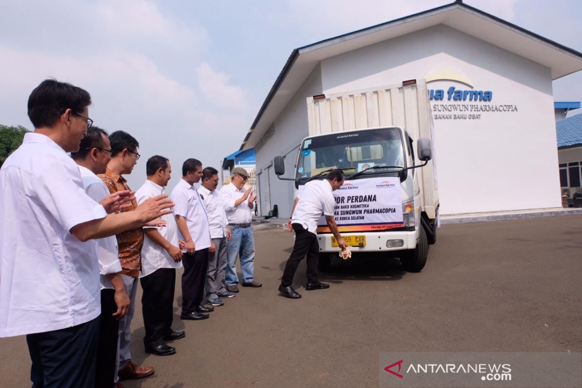 Kimia Farma ekspor perdana bahan baku kosmetik ke Korea Selatan