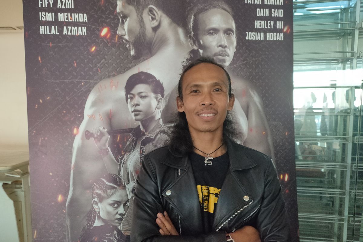 Yayan Ruhian merasa syuting film "Wira" seperti di Hollywood