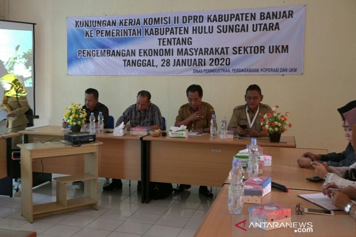 Komisi II DPRD Banjar Kepincut UKM HSU