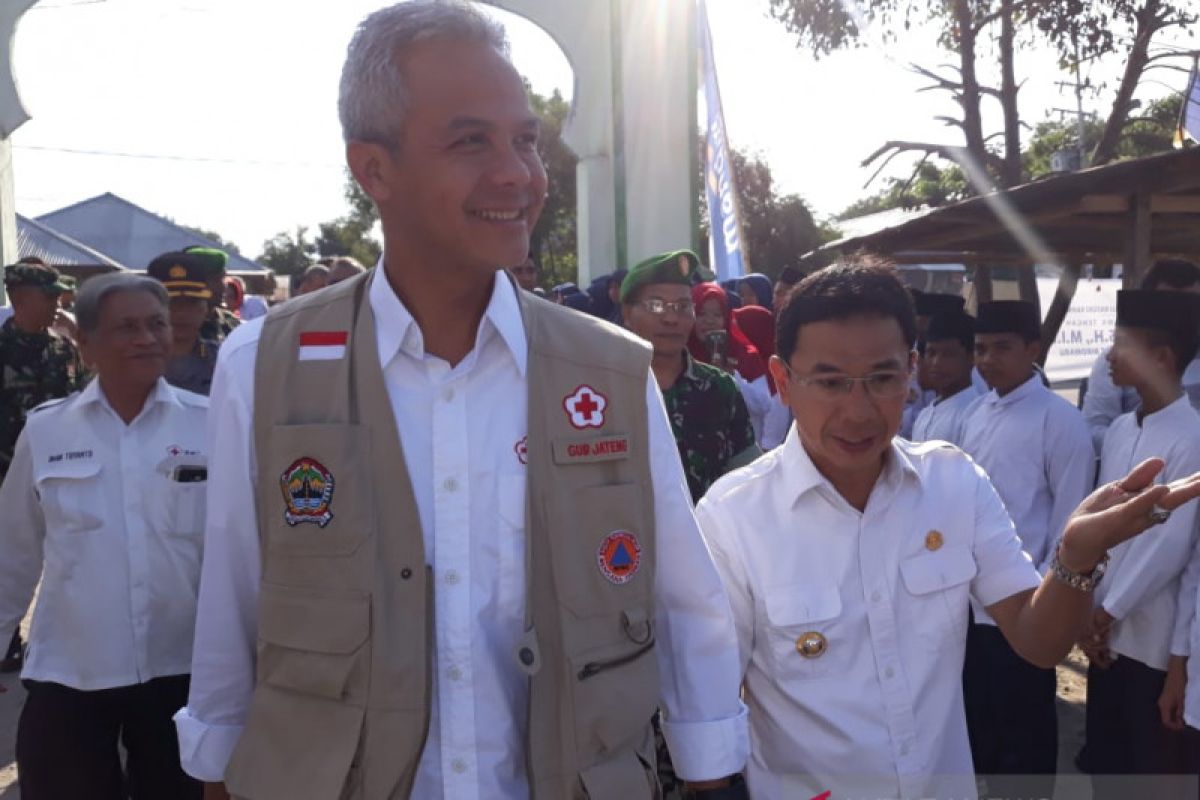 Ganjar Pranowo resmikan gedung MTs Alkhairaat di Sigi