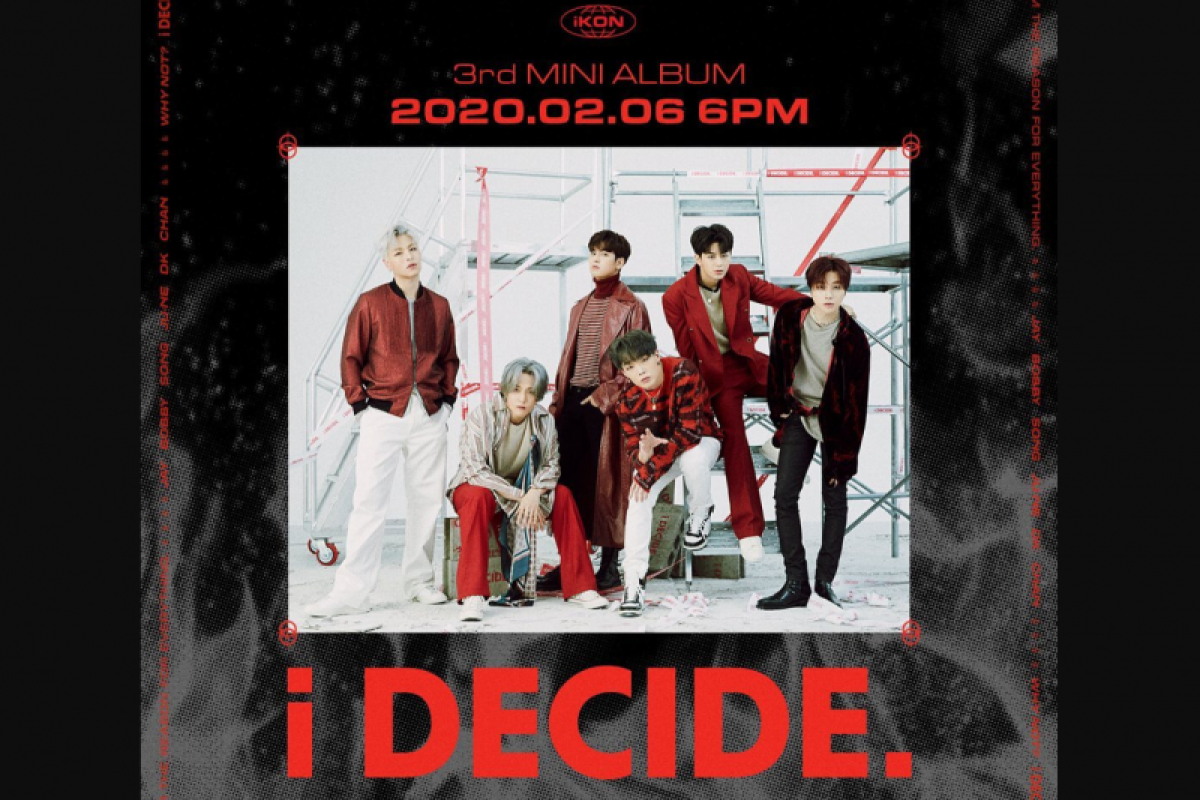 B.I berpartisipasi di album baru iKON, "i DECIDE", ini penjelasan YG