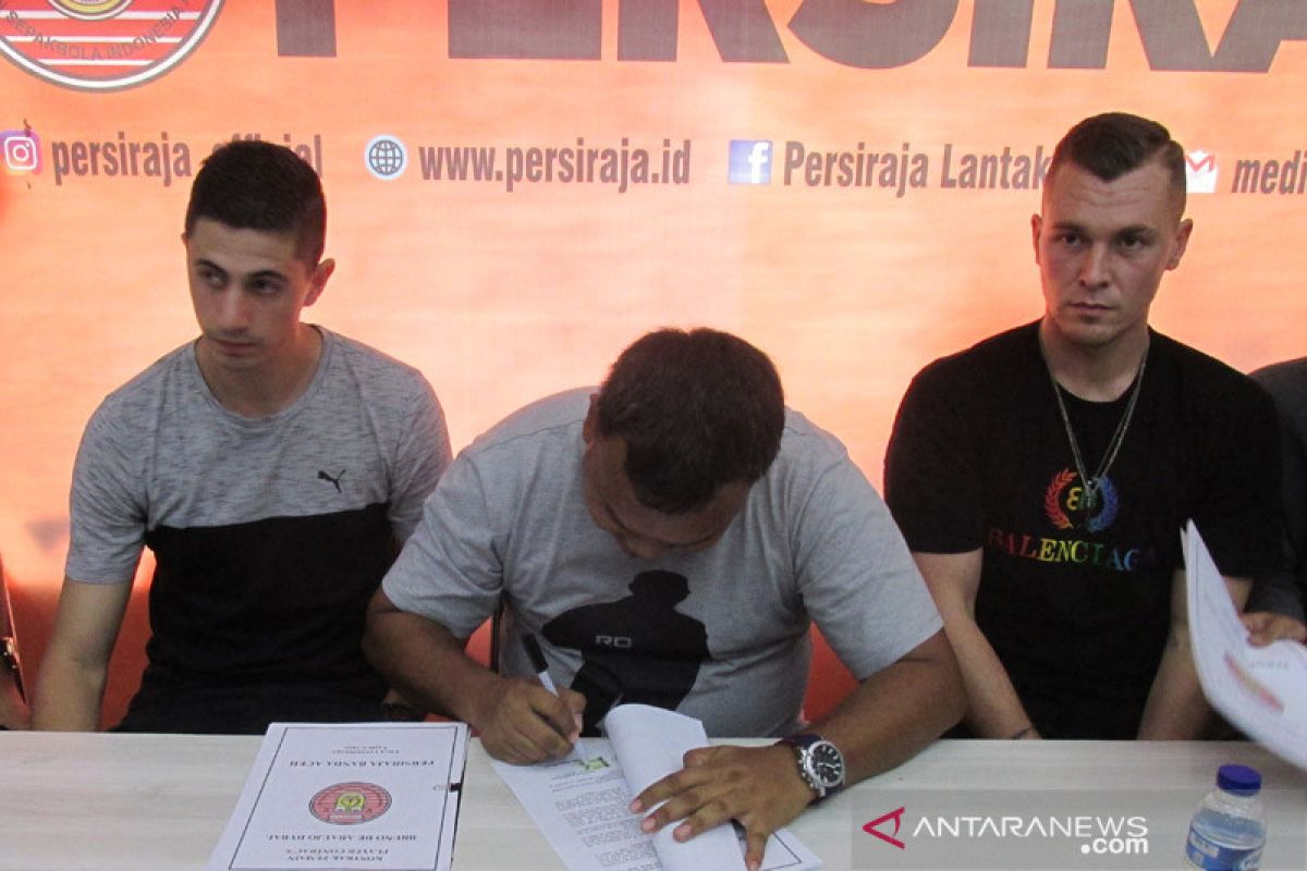 Dua pemain asing Persiraja tanda tangani kontrak satu musim