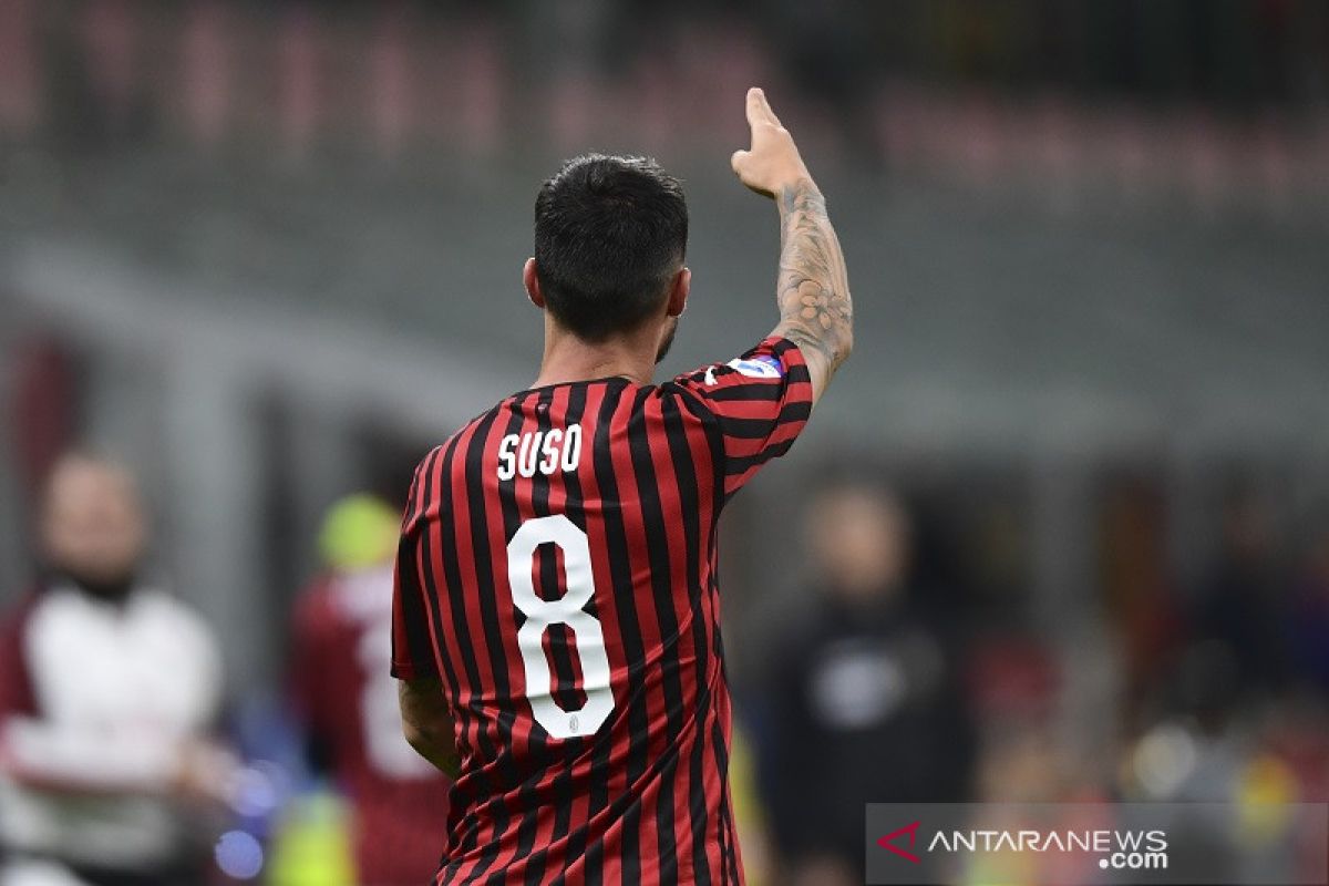 AC Milan pinjamkan Suso ke Sevilla