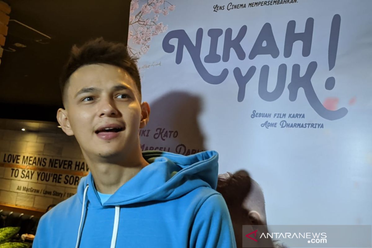 Aktor Marcell Darwin ambil pelajaran hidup dari film "Nikah Yuk"