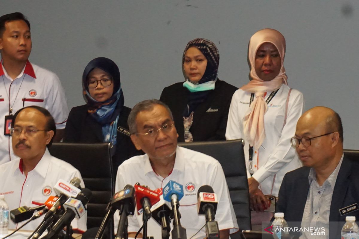 Delapan orang positif terjangkit virus corona di Malaysia