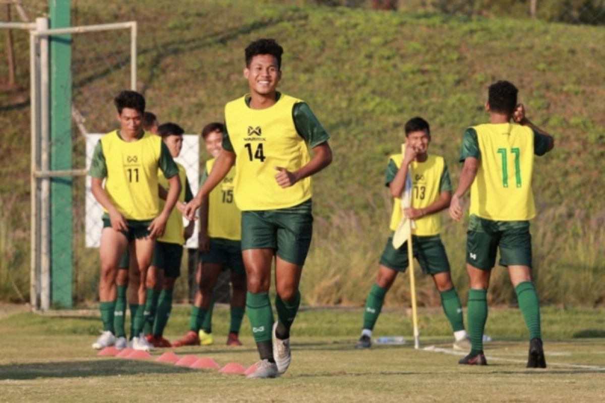 Timnas U-19  jalani laga uji coba terakhir di Thailand