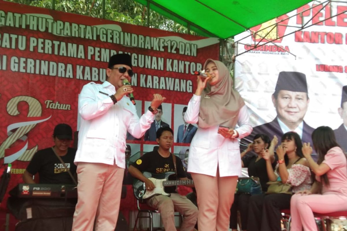 Gerindra Jabar rekomendasi Zamakhsyari-Gina pada Pilkada Karawang 2020