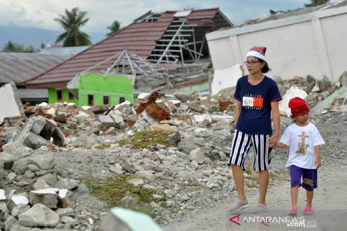 Kota Palu diguncang gempa magnitudo 5,8