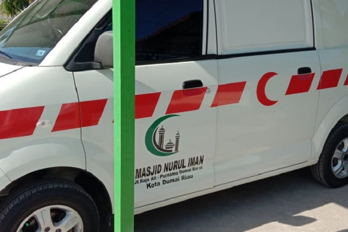 Terlalu, Ambulans masjid di Dumai raib dicuri