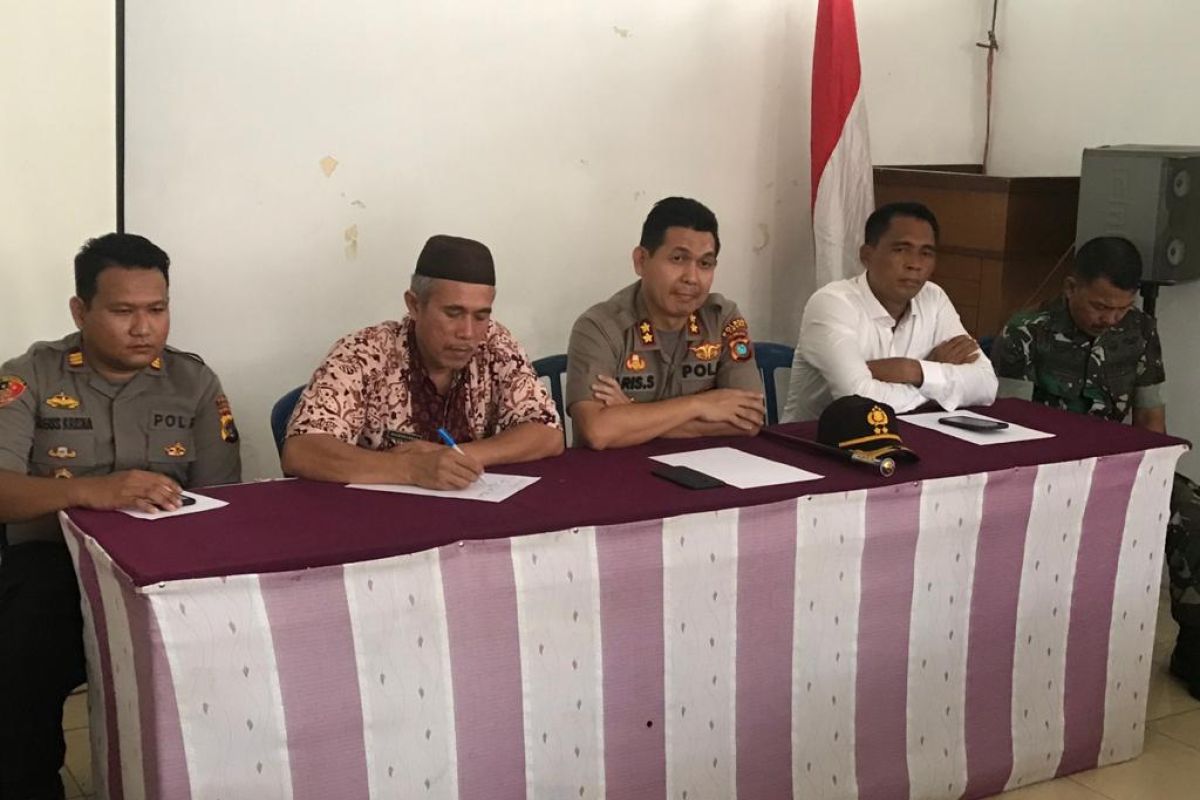 Kapolres Bangka sukses dorong kesepakatan damai