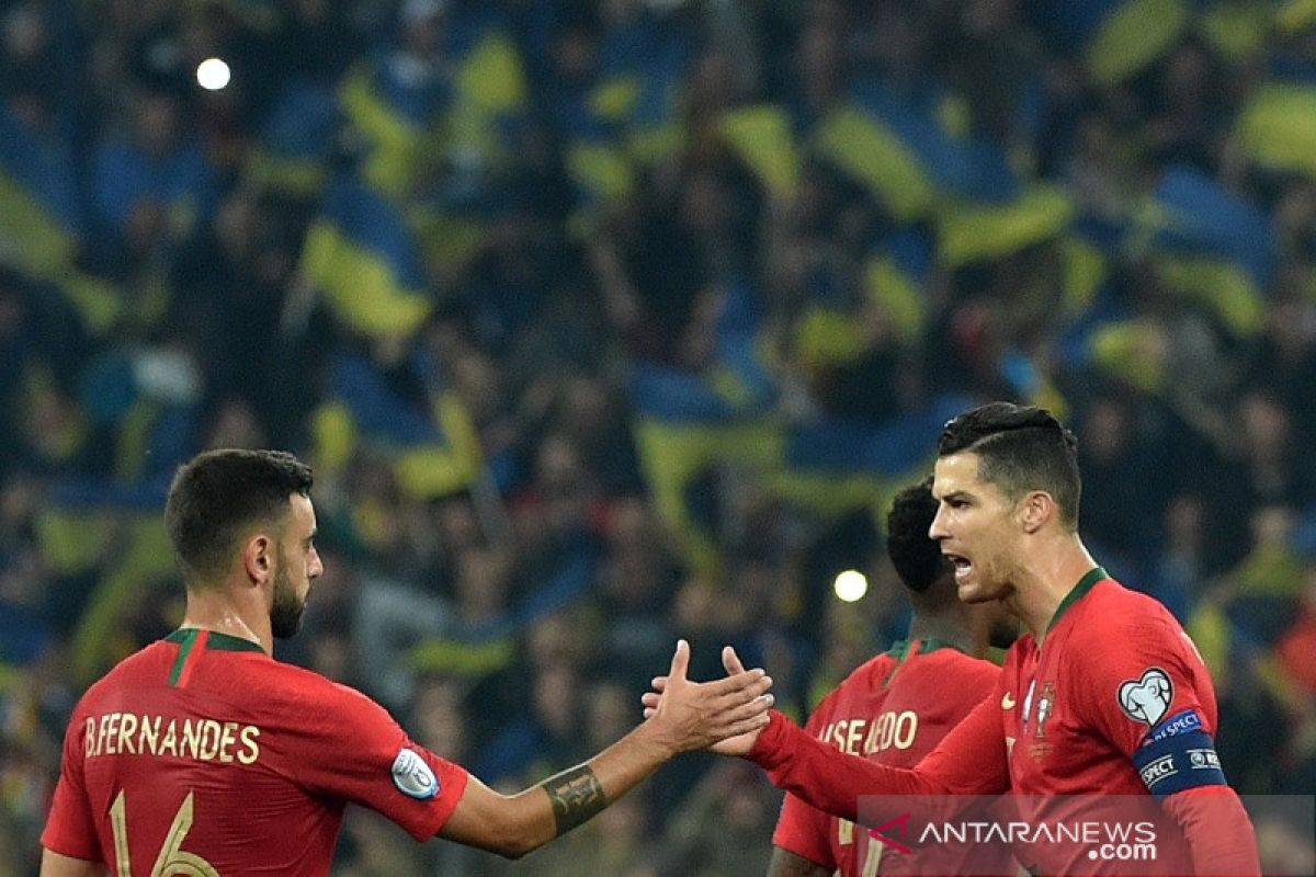 Bruno Fernandes ungkap peran Ronaldo tumbuhkan cintanya ke Setan Merah