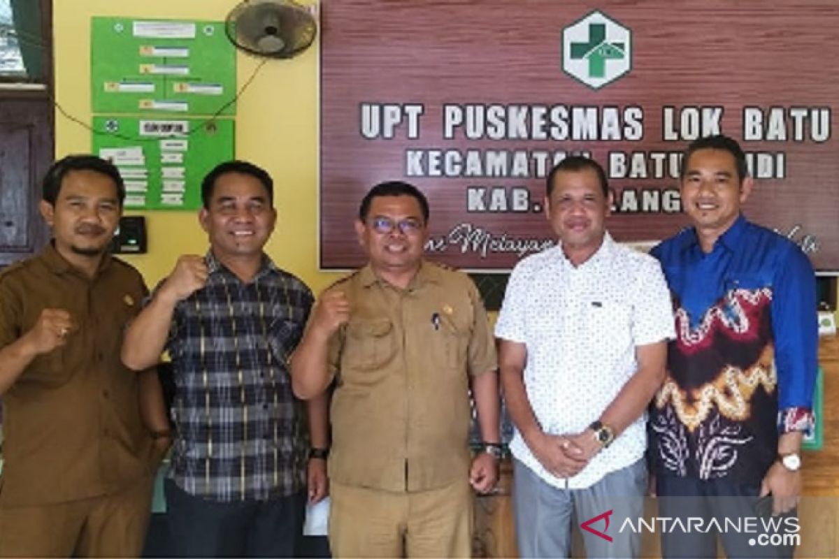 Legislator :  Komisi I DPRD  Balangan monitoring UPT Puskesmas Lok Batu