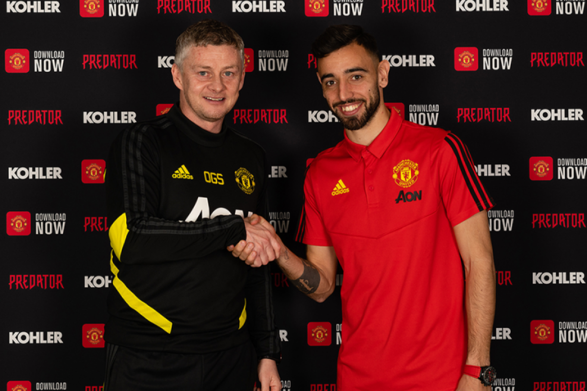 Profil Bruno Fernandes yang resmi berseragam Manchester United