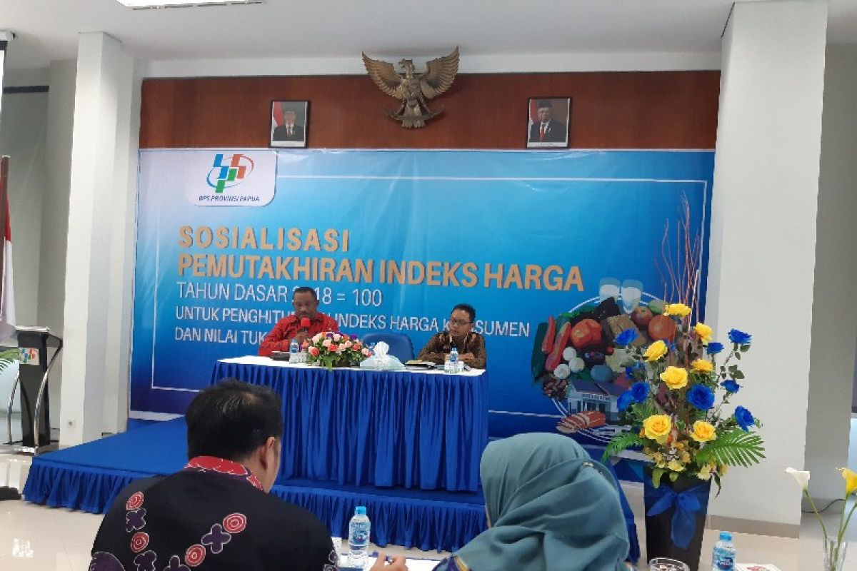 BPS Papua gelar sosialisasi pemutakhiran data indeks harga konsumen
