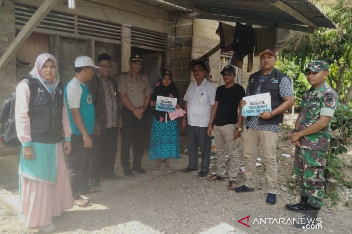 Rumah warga penerima PKH di Aceh Utara dituntaskan penempelan stiker