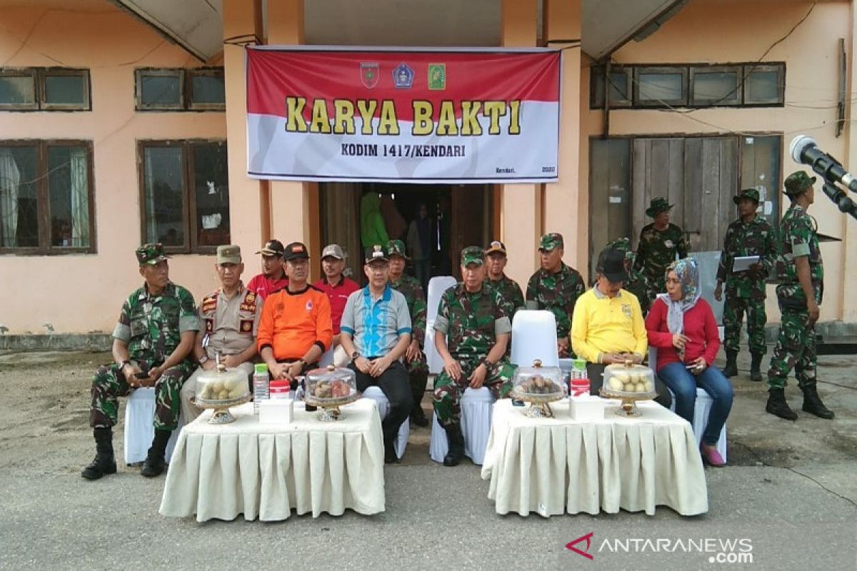 Wali Kota-Dandim 1417/Kendari bersinergi ciptakan lingkungan bersih