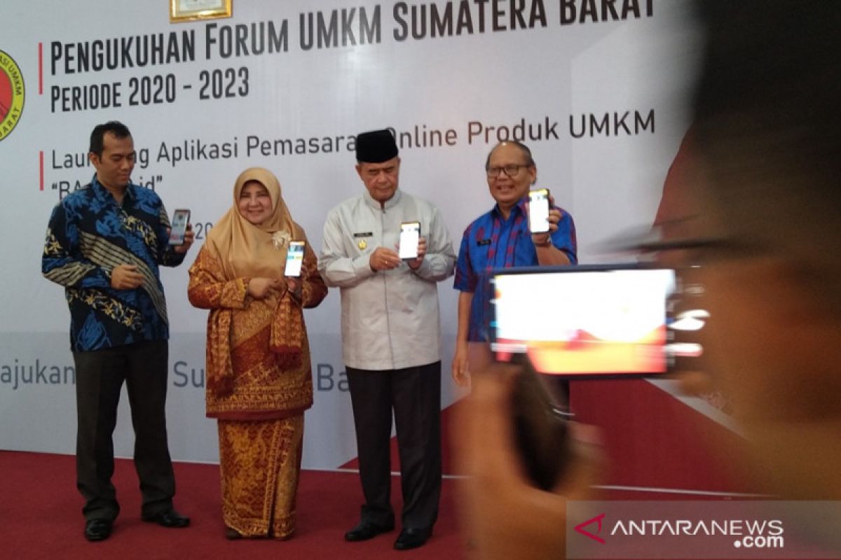 Sumbar luncurkan bajojo.id untuk kembangkan UMKM