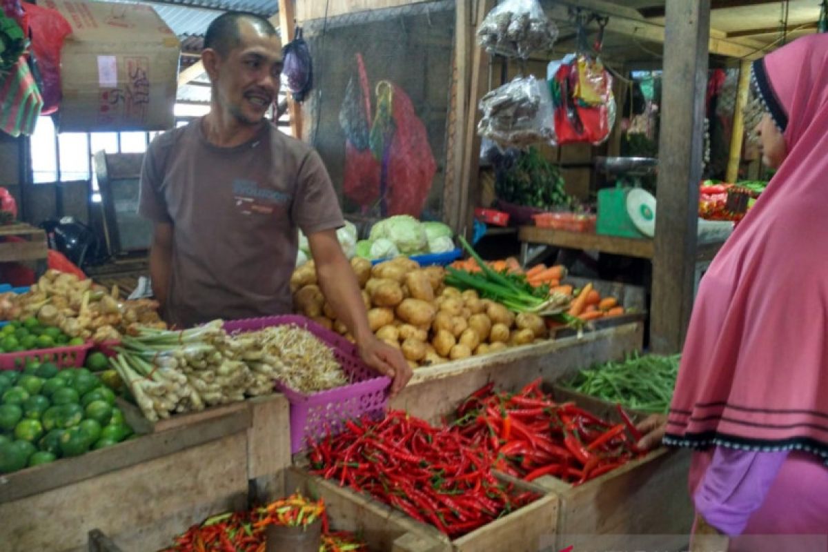 Harga sembako dan sayur-mayur bergerak naik di Makassar