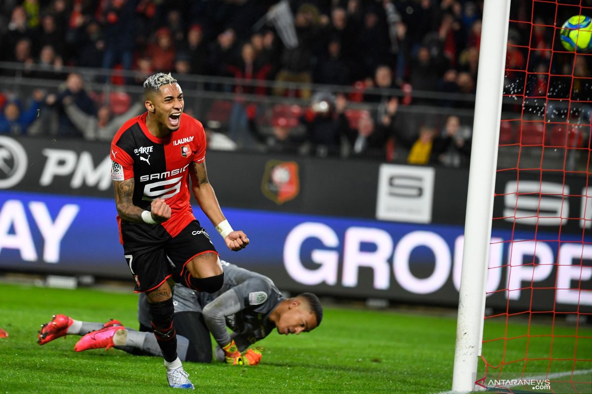 Rennes menundukkan Nantes meski sempat tertinggal dua kali