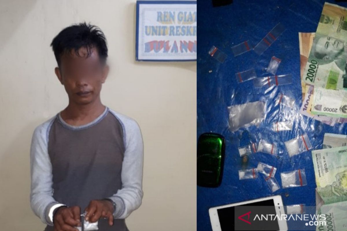 Polsek STR Tanjungbalai tangkap pengedar sabu di rumah sewa