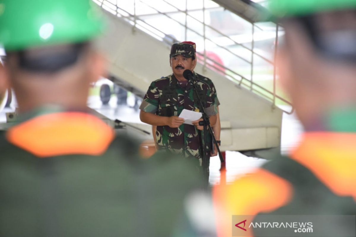 Panglima TNI berangkatkan Satgas Garuda Bantu tangani Karhutla Australia