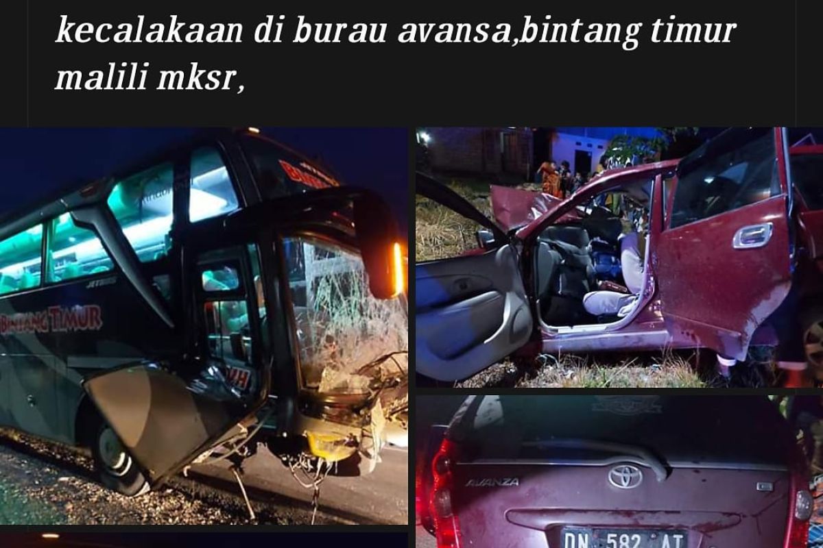 Lima tewas dan satu kritis pada kecelakaan maut di Luwu Timur