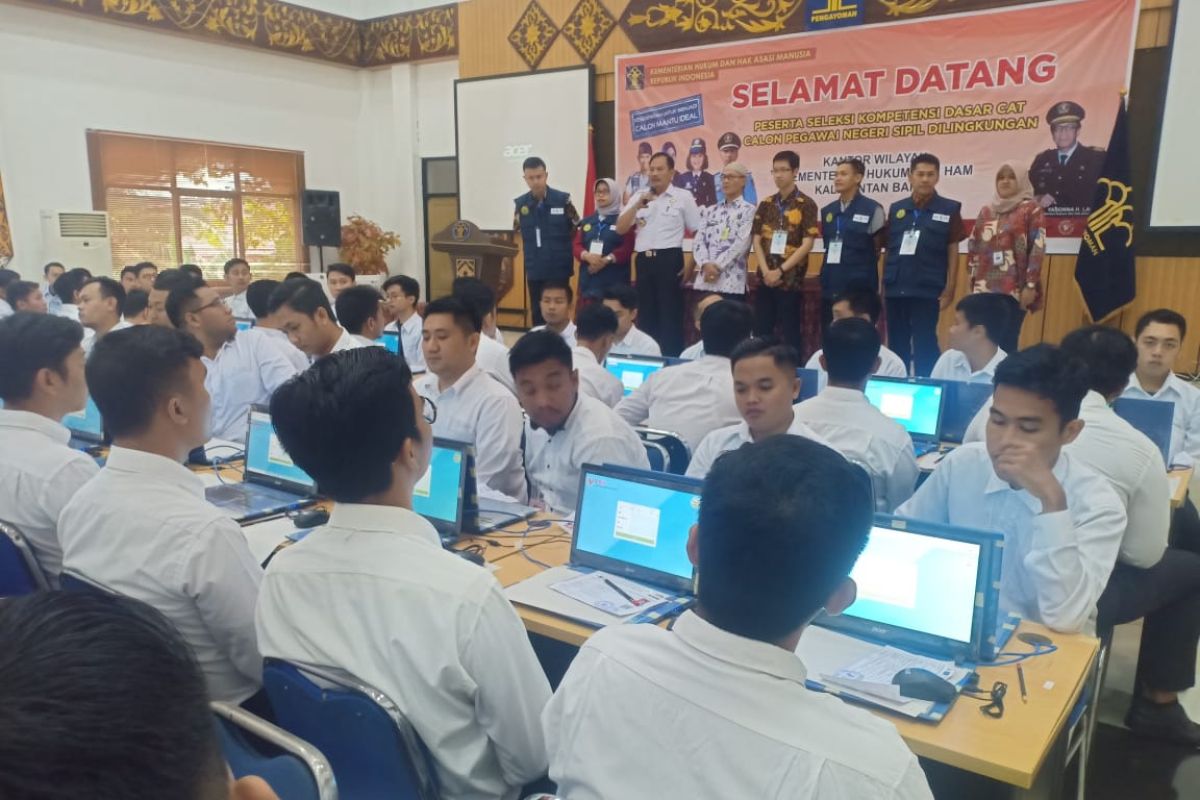 Ombudsman Kalbar pantau tes seleksi kompetensi dasar CPNS Kemenkumham